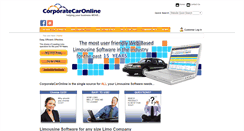 Desktop Screenshot of corporatecaronline.com